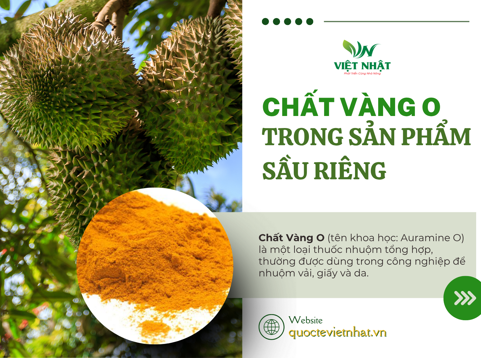 chat-vang-o-trong-san-pham-sau-rieng